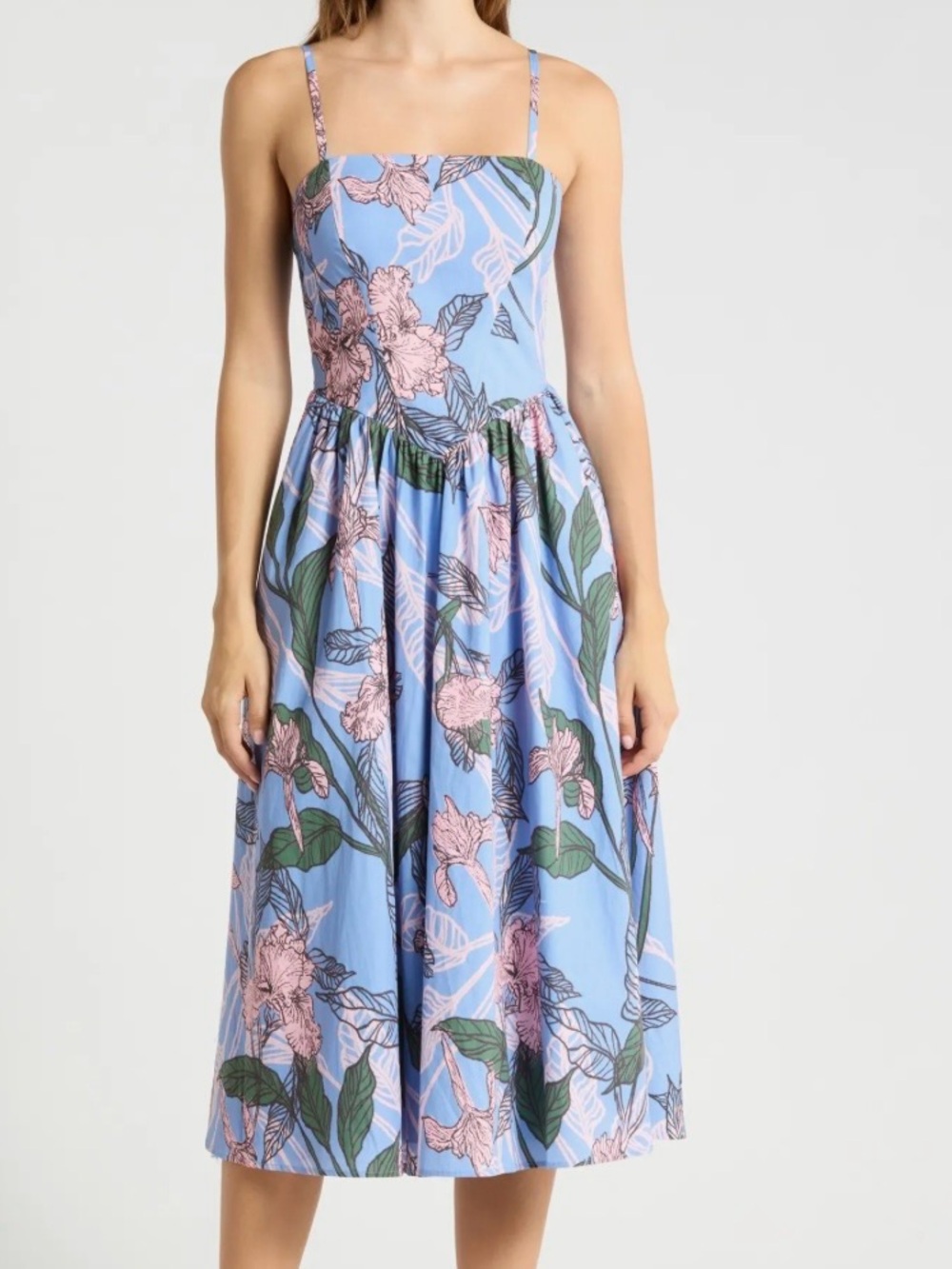 Hutch Eddi Cotton Midi Dress size L
